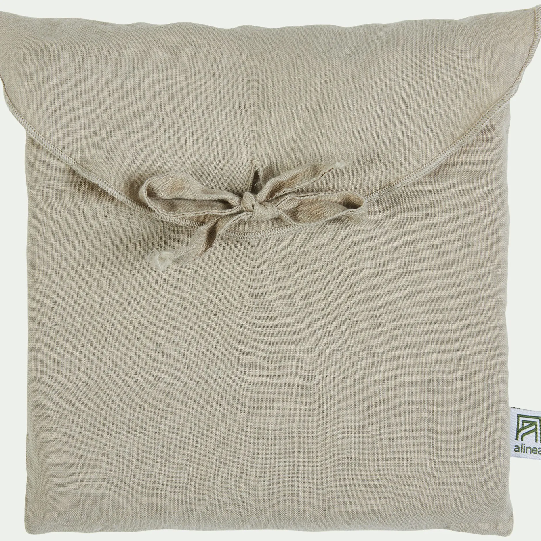 Taie D'Oreiller*alinea Lot de 2 taies d'oreiller en lin lavé - 50x70cm Beige