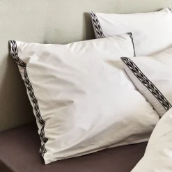 Taie D'Oreiller*alinea Lot de 2 taies d'oreiller en percale de coton 65x65cm - Blanc