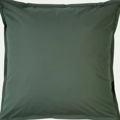 Taie D'Oreiller*alinea Lot de 2 taies d'oreiller en percale de coton - cèdre 65x65cm Vert