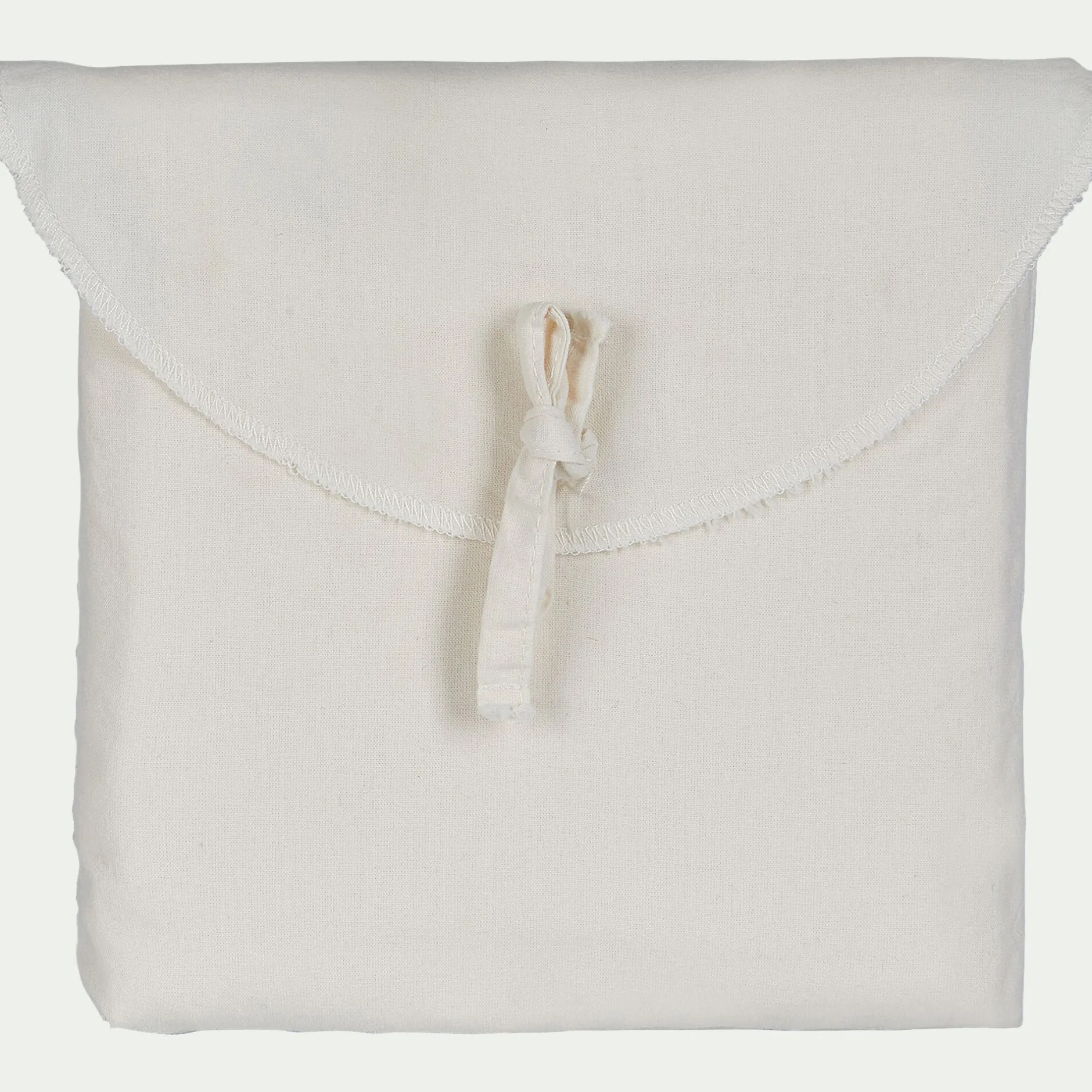 Taie D'Oreiller*alinea Lot de 2 taies d'oreiller en coton brodé 50x70cm - ventoux Blanc