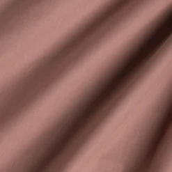 Taie D'Oreiller*alinea Lot de 2 taies d'oreiller en percale de coton - brun rhassoul 65x65cm Marron
