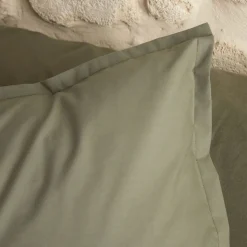 Taie D'Oreiller*alinea Lot de 2 taies d'oreiller en percale de coton - cèdre 50x70cm Vert
