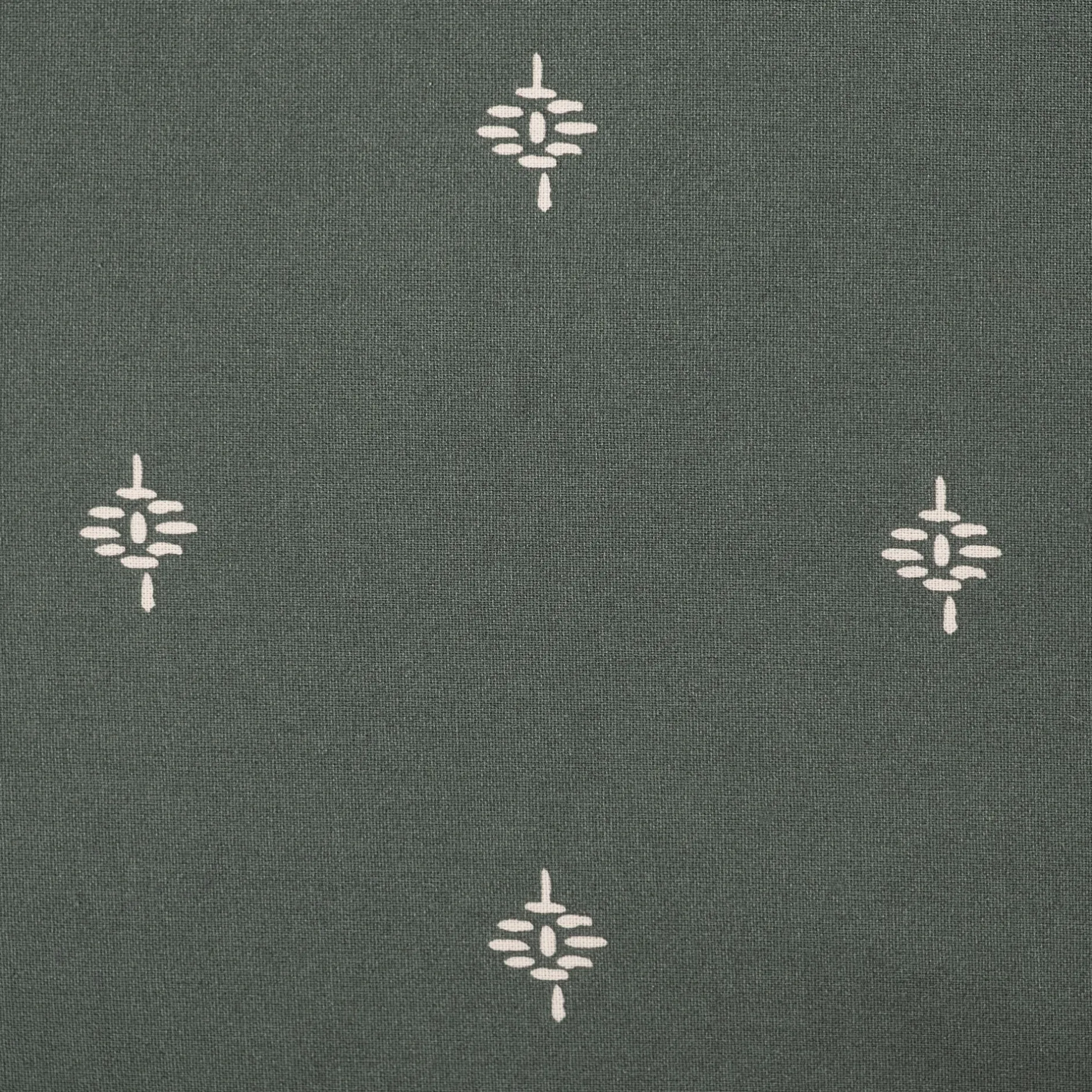 Taie D'Oreiller*alinea Lot de 2 taies d'oreiller en coton 65x65cm avec motif - Vert