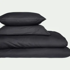 Taie D'Oreiller*alinea Lot de 2 taies d'oreiller en coton - calabrun 65x65ccm Gris