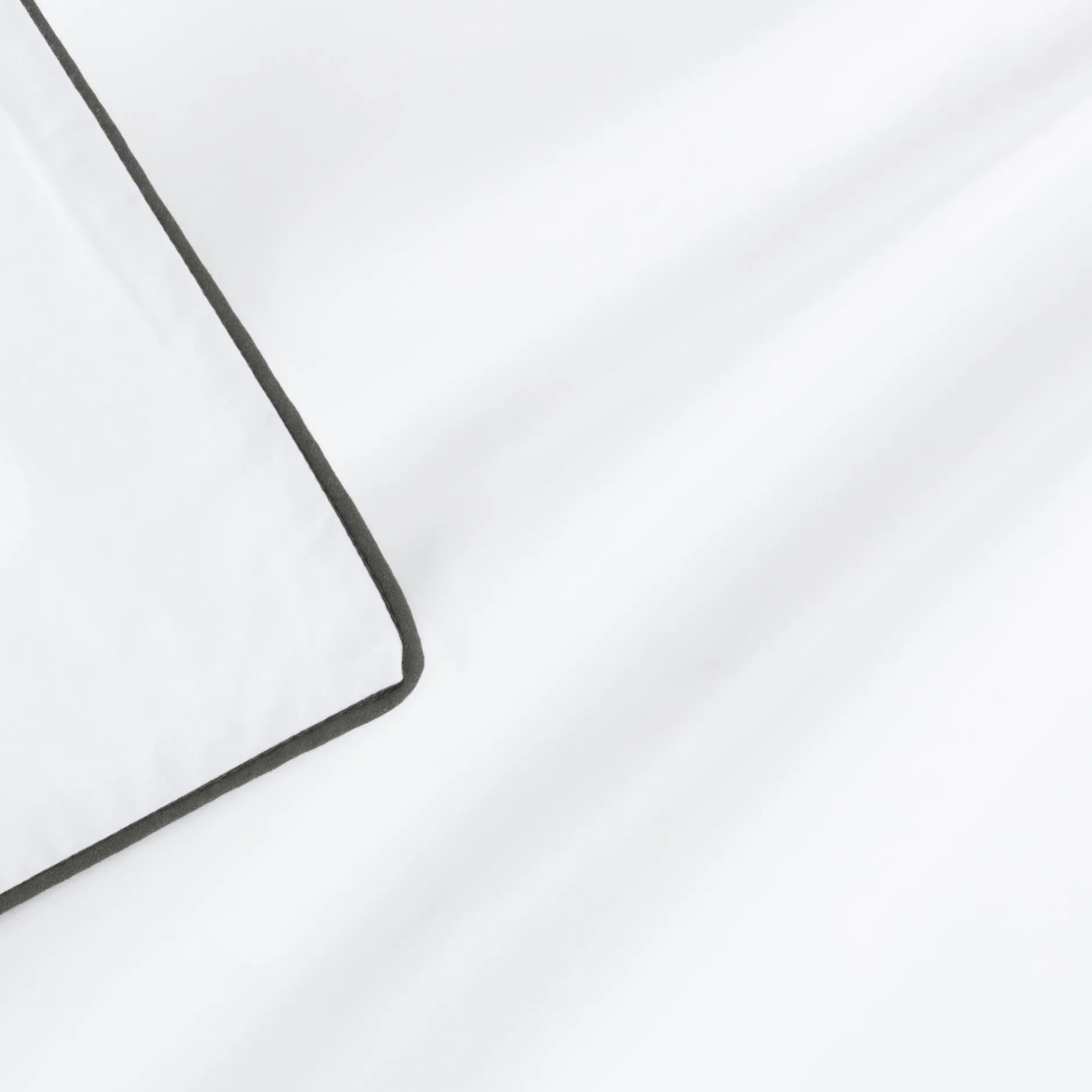 Taie D'Oreiller*alinea Lot de 2 taies d'oreiller en percale de coton 65x65cm - Blanc