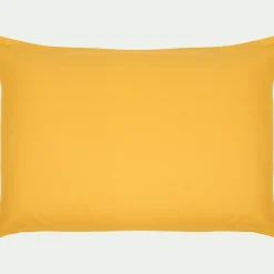 Taie D'Oreiller*alinea Lot de 2 taies d'oreiller en coton - genet 50x70cm Jaune