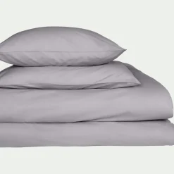 Taie D'Oreiller*alinea Lot de 2 taies d'oreiller en coton - restanque 50x70cm Gris