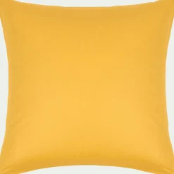 Taie D'Oreiller*alinea Lot de 2 taies d'oreiller en coton - genet 65x65cm Jaune