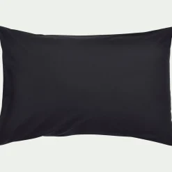 Taie D'Oreiller*alinea Lot de 2 taies d'oreiller en coton - calabrun 50x70cm Gris