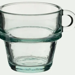 Vaisselle Petit Déjeuner|Tasse Et Mug*alinea Lot de 4 tasses à café 10cl - Transparent