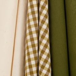 Tablier Et Torchon*alinea Lot de 3 torchons dépareillés en coton 50x70cm - Vert