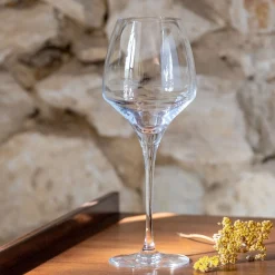 Verre À Pied|Verre À Vin*alinea Lot de 6 verres à pied en cristallin 40cl - Transparent