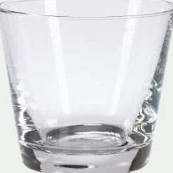 Coupelle*alinea Lot de 6 verrines coniques en verre D6cm - Transparent