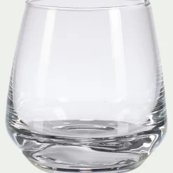 Coupelle*alinea Lot de 6 verrines en cristallin D6cm - Transparent