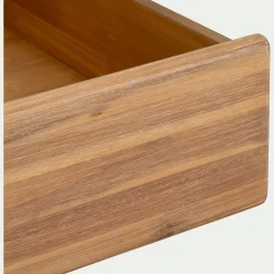 Tiroir Et Bout De Lit*alinea Lot de deux tiroirs de rangement en bois pour lit CORCOVADO - Bois clair