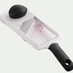 Ustensile De Cuisine*alinea Mandoline à main en pvc et lame en inox - Blanc