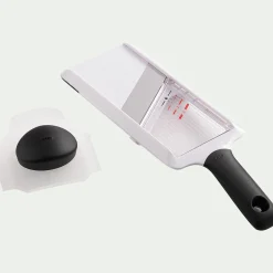 Ustensile De Cuisine*alinea Mandoline à main en pvc et lame en inox - Blanc