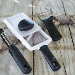 Ustensile De Cuisine*alinea Mandoline à main en pvc et lame en inox - Blanc