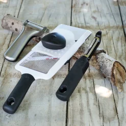 Ustensile De Cuisine*alinea Mandoline à main en pvc et lame en inox - Blanc