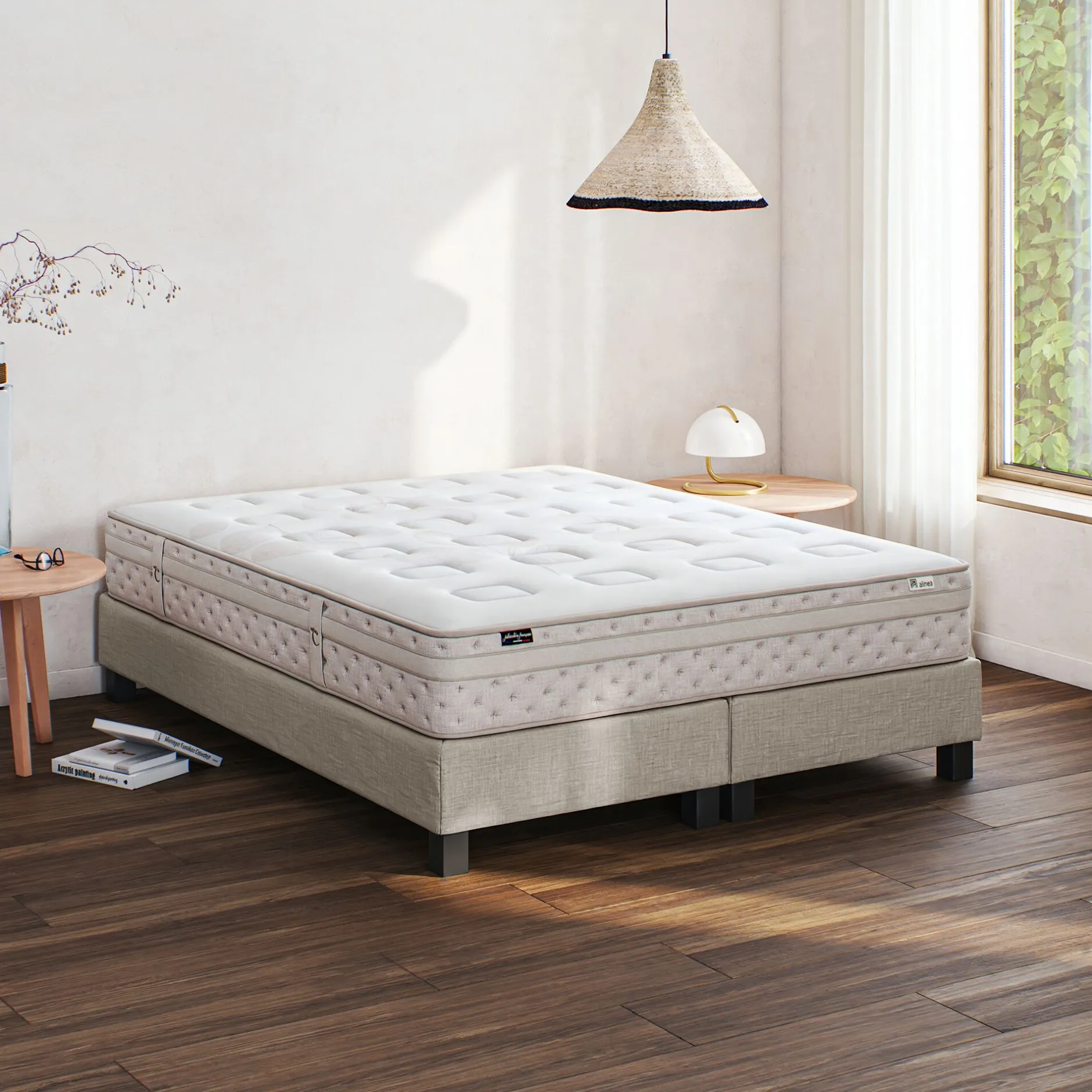 Matelas À Ressorts*alinea Matelas à ressorts ensachés accueil équilibré 180x200cm