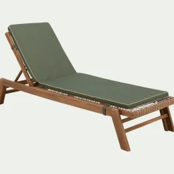 Matelas Bain De Soleil*alinea Matelas de bain pliant 190x55cm - oyat Vert