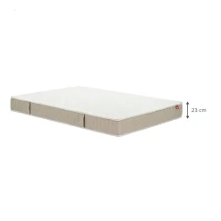 Matelas 180X200 Cm*alinea Matelas epeda à ressorts accueil ferme 180x200cm Taupe