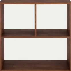 Rangement À Composer|Bibliothèque Et Étagère*alinea Meuble bas à 3 cases en chêne massif - bois clair Bois foncé