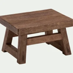 Bout De Canapé*alinea Meuble d'appoint en bois de manguier - Bois foncé