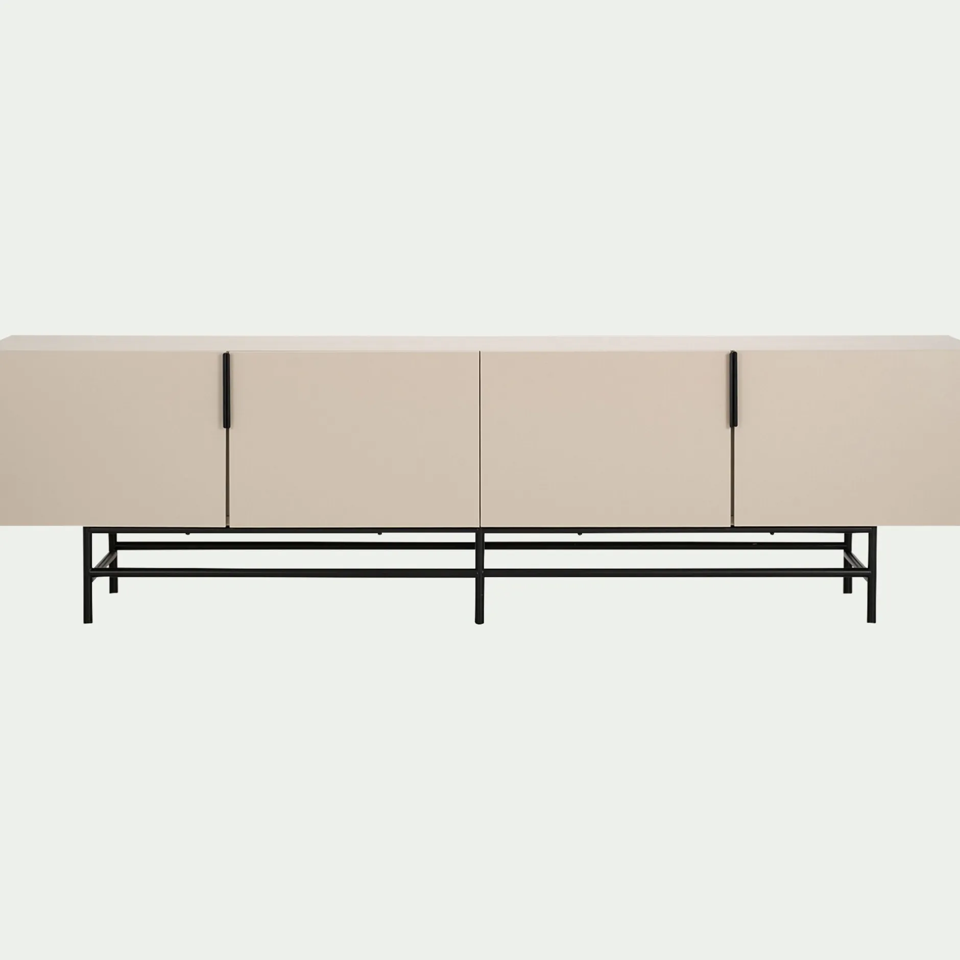 Meuble Tv*alinea Meuble TV en bois 4 portes - Beige