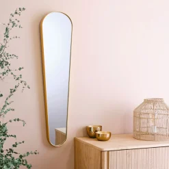 Miroir*alinea Miroir allongé cadre 92x22cm - doré