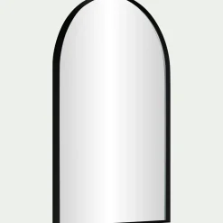Miroir*alinea Miroir arche en aluminium l61xH91cm - Noir