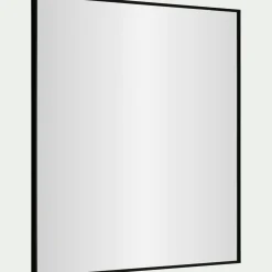 Miroir*alinea Miroir carré en aluminium 70x70cm - Noir