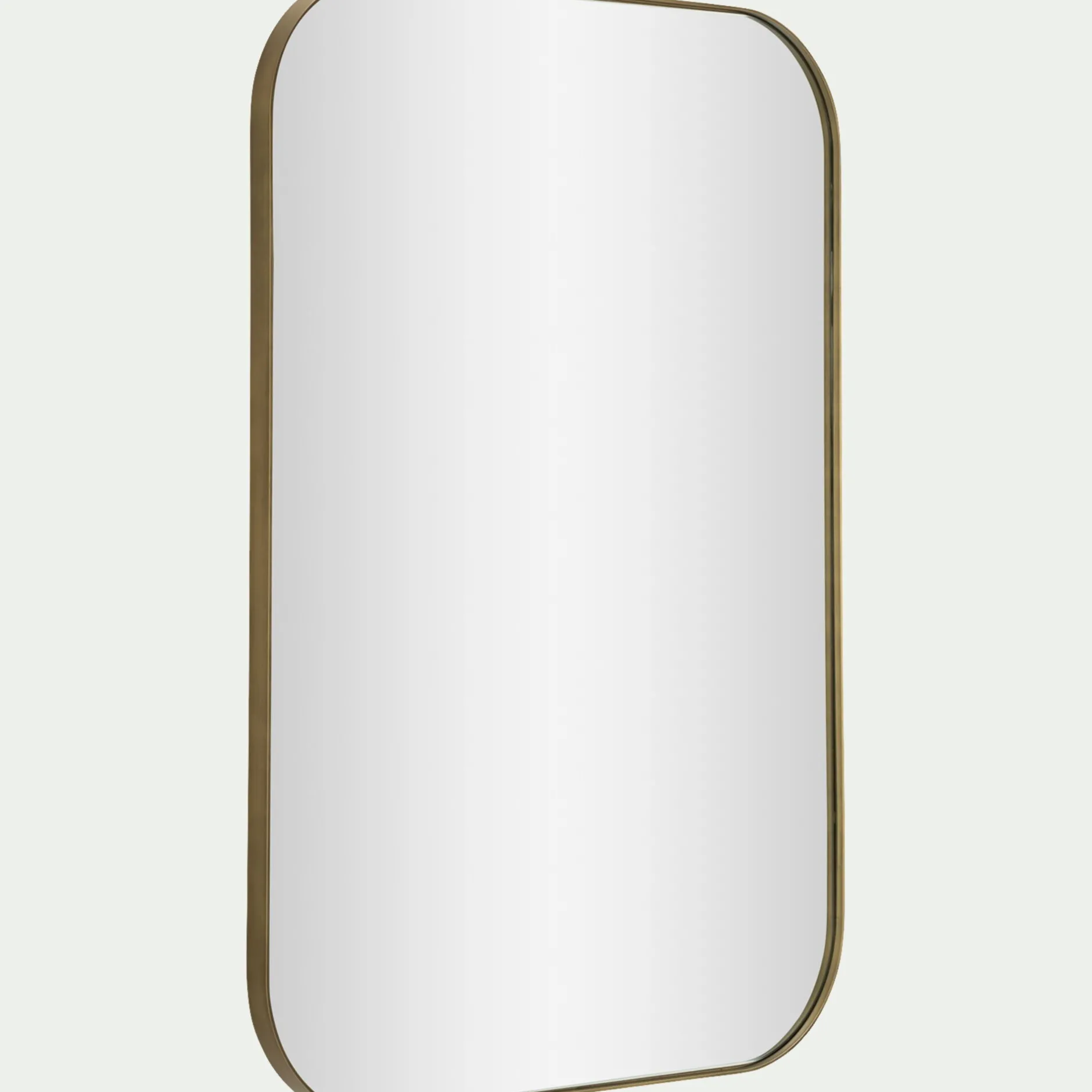 Miroir*alinea Miroir en aluminium 59x88cm - Doré