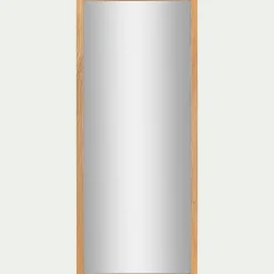 Miroir*alinea Miroir en bois de chêne - 40x100cm Naturel