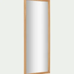 Miroir*alinea Miroir en bois de chêne - 40x100cm Naturel