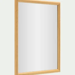 Miroir*alinea Miroir en bois de chêne 30x40cm - Naturel