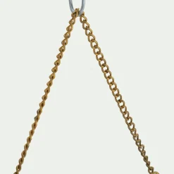 Miroir*alinea Miroir mural rectangulaire en laiton 21x20,5cm - Doré