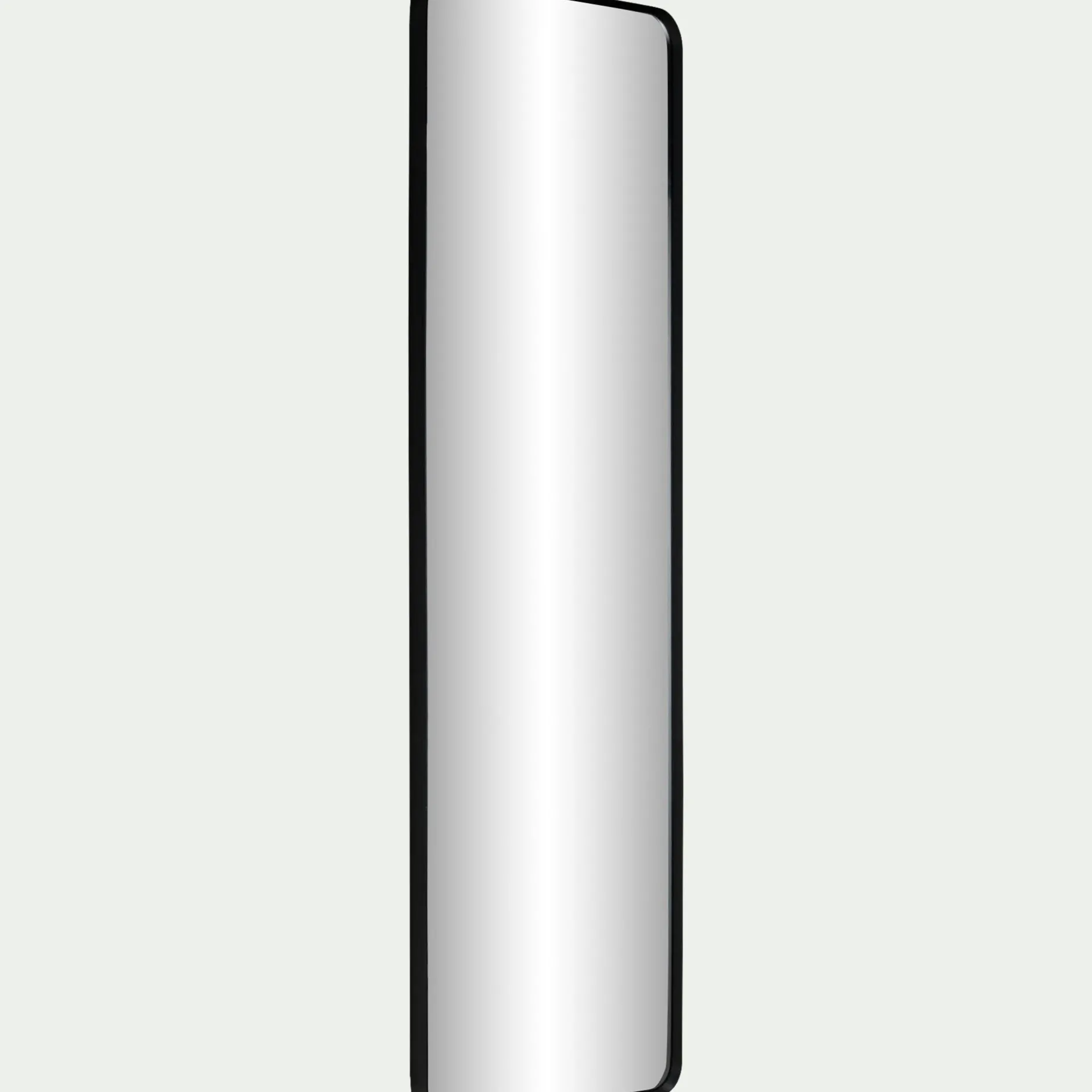 Miroir*alinea Miroir rectangulaire en aluminium l50,5xH161cm - Noir