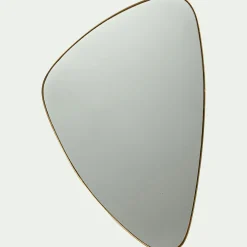 Miroir*alinea Miroir triangulaire - 42x62,5cm Doré