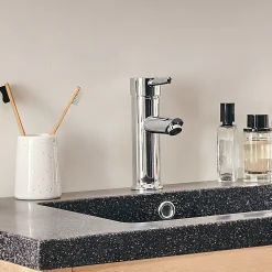 Mitigeur*alinea Mitigeur bas de lavabo en chrome H18,90cm - Argenté