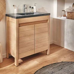 Mitigeur*alinea Mitigeur bas de lavabo en chrome H18,90cm - Argenté