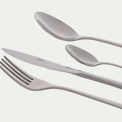 Ménagère Et Coffret Couverts*alinea Ménagère 24 pièces en inox - argenté Gris