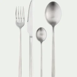 Ménagère Et Coffret Couverts|Couvert De Noël*alinea Ménagère 16 pièces en inox satiné Argenté