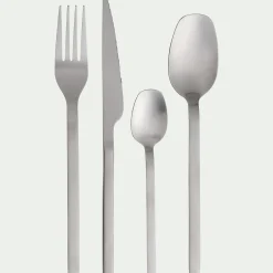 Ménagère Et Coffret Couverts*alinea Ménagère 24 pièces en inox satiné - métallisé Argenté