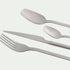 Ménagère Et Coffret Couverts*alinea Ménagère 24 pièces en inox satiné - métallisé Argenté