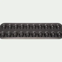Moule À Gâteau*alinea Moule à 20 madeleines en acier - anthracite Gris