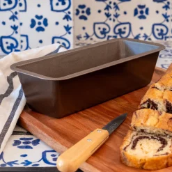 Moule À Gâteau*alinea Moule à cake embouti en acier L26cm - marron