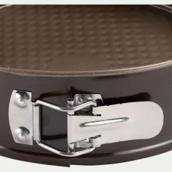 Emporte-Pièce Et Cercle À Pâtisserie|Moule À Gâteau*alinea Moule à manqué rond démontable en acier D24cm - Marron