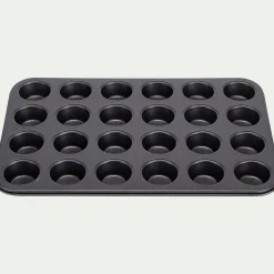 Moule À Gâteau*alinea Moule 24 mini muffins en acier - anthracite Gris