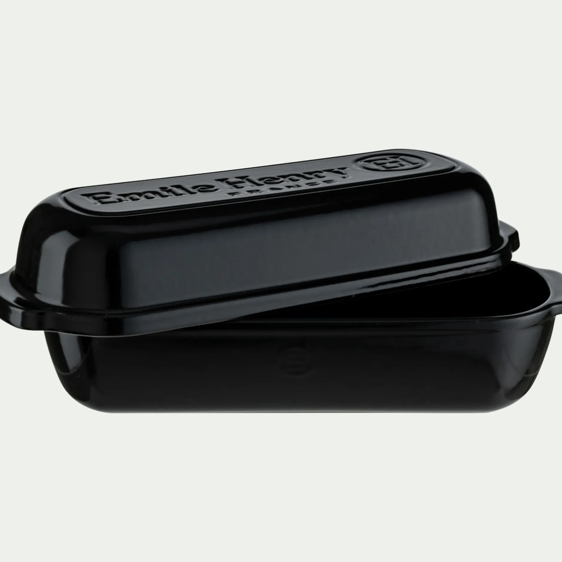 Moule À Gâteau*alinea Moule à pain de campagne en céramique - Noir